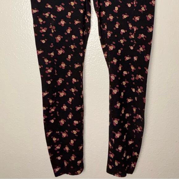 Cabi lean legging Women's size medium black multi high rise fitted #4142 - Picture 10 of 16